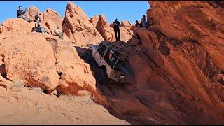 Vintage 4x4s on Logandale's Bronco Falls Trail