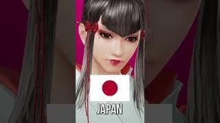 TEKKEN 7 All Characters Nationalities - Part 3