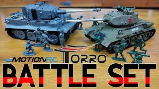 Torro World of Tanks Battle Set | 1/30 Scale RC Tanks | Motion RC