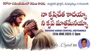 Divine Mercy Intercession | Fr. Cyril Doss SVD | Divine Word Centre,Muthangi  |12-06-2025 |