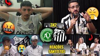 REAÇÕES dos SANTISTAS FURIOSOS com a DERROTA - CHAPECOENSE 3X2 SANTOS [REACT BRASILEIRÃO SÉRIE B]