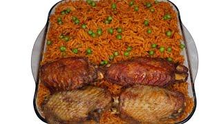 HOW TO COOK NIGERIA PARTY JOLLOF RICE