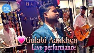 Gulabi Aankhen Live Performance By Raakesh Raai #shorts #Liveperformance #liveshow #bollywoodsongs