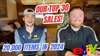 Our Top 30 Sales of the Year | Over 20,000 Items Sold On Ebay In 2024