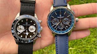 Pagani Design Tudor Chronograph homage + Code 11:59 homage Unboxing