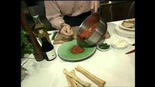 Michael Bonacini's tomato topping for crostini