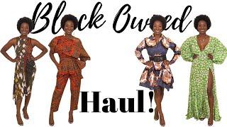 Black Owned Brand Haul!