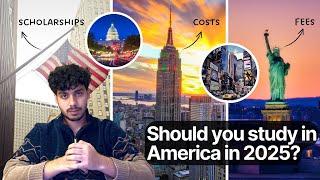 Should You Move to America in 2025?   Cost, Scholarships & Everything You Need to Know!