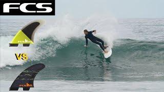 FCSII Carver PC vs Julian Wilson AirCore fins // USEDSURF present's Fin Spex EP. 1 FCSII #surfing