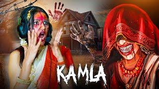 Playing KAMLA Game While Recreating KAMLA'S Horror Look ️