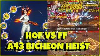 FAMOUS FAMILY VS HOF ALLIANCE AT A43 BICHEON HEIST | BLANK POV | MIR4