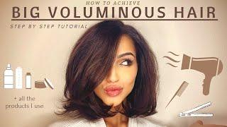 Voluminous Hair Tutorial