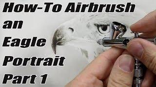 Airbrush Tutorial: Eagle Portrait (Part 1)