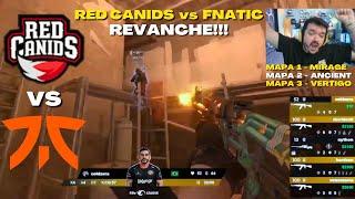 RED CANIDS vs FNATIC (Jogo Completo) FiReLEAGUE 2024 Global Finals