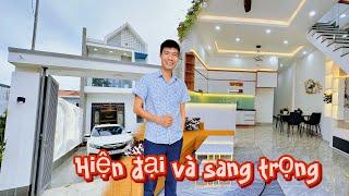 Nhà Đẹp Bình Dương. Mẫu Nhà Phố Hiện Đại vạn Người Mê. Phong Cách