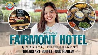 Fairmont Hotel | Breakfast Food Review with Anne