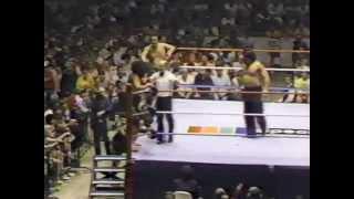 The Wild Samoans vs Mr.Fuji & Tiger Chung Lee