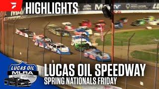 MLRA Spring Nationals Friday Prelim at Lucas Oil Speedway 4/12/24 | Highlights