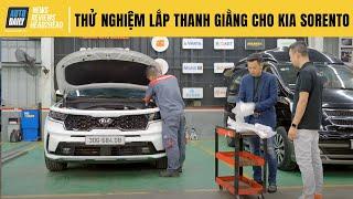 Chưa ưng vì Sorento quá mềm, Lê Hùng thử nghiệm nâng cấp thanh giằng Ultra Racing |Autodaily