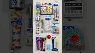 Doms Stationery Items, Brush Pen, Eraser, Oil Pastel, Wax Crayons #stationery #backtoschool  #doms