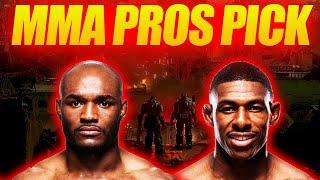 MMA Pros Pick  Kamaru Usman vs. Joaquin Buckley UFC Atlanta