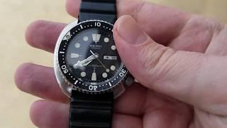 Seiko Turtle Diver 63016-7001 Case Walk-through