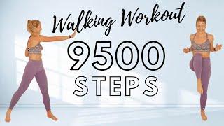 9500 STEPS WORKOUTSTEADY STATE WALKING for Calorie Burn and Weight LossKNEE FRIENDLY