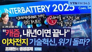 [생생경제] "캐즘, 내년이면 끝나" 이차전지 기술혁신, 위기 돌파?_250305