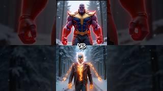 Thanos vs Avangers#ghostrider #avengers #thanos #ai