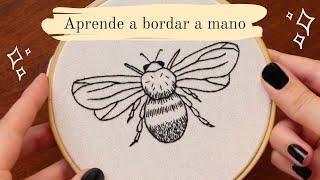 Cómo Bordar a Mano  | Tutorial de Bordado Paso a Paso