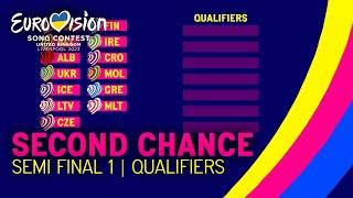 ESC Everyday's Second Chance 2023 | FIRST SEMI FINAL | QUALIFIERS