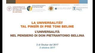 L’Università degli Studi di Udine ricorda don Pietrantonio Bellina