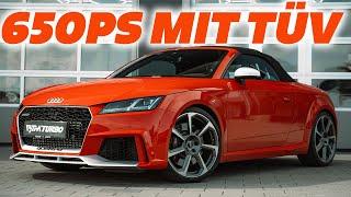 So gut sind 650PS im AUDI TTRS CABRIO - Komplettumbau mit TÜV Zulassung