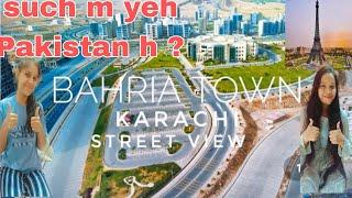 Bahria Town Karachi || 4k ultra HD - Karachi street view #karachi #indianreaction