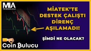 MİATEK’TE DESTEK ÇALIŞTI! DİRENÇ AŞILAMADI! MIATK Hisse Teknik Analiz - Borsa Yorum