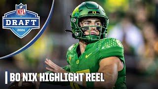 Bo Nix Highlight Reel: Denver Broncos select Oregon QB at No. 12 | 2024 NFL Draft