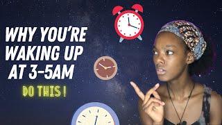 Why you often wake up between 3 and 5 AM