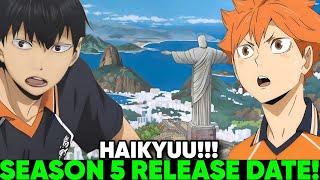 HAIKYUU SEASON 5 RELEASE DATE - [Situation]