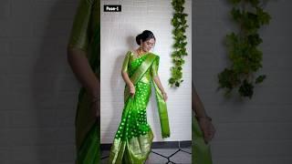 Must Try Saree Poses | @santoshi_megharaj | #sareeposes #ytshorts #poses