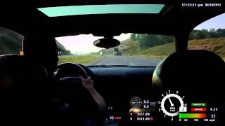 E46 m3 AIM Solo DL & Smarty Cam HD Test