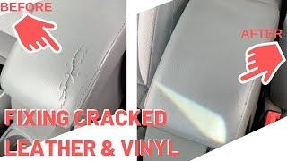 HOW TO: Repair cracked vinyl on your cars interior