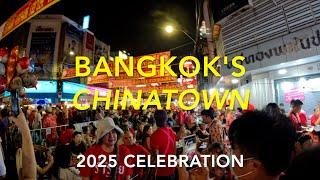 Bangkok's Chinatown Know's How to Celebrate, but it did get rough at the end. Come see why