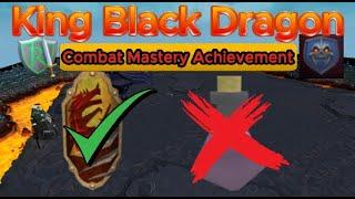 King Black Dragon Combat Mastery Task Guide (All Of Them)