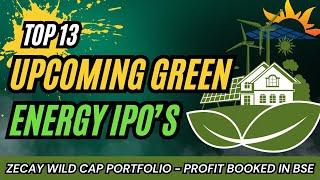 Will These 13 IPOs Change the Game for Renewable Energy?