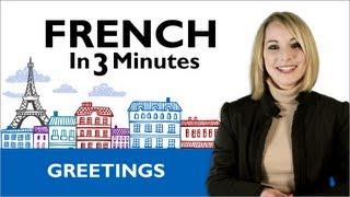 Learn French - How to Greet People in French