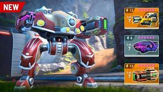 New VINTAGE SPIRIT - Brickhouse with Thermal Lance 6, Viper 12, Disruptor 12 - Mech Arena