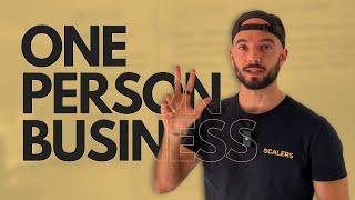 3 Steps to Start a ONE Person Business