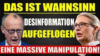 HEFTIGE MANIPULATION VON STATISTIKEN – AFD & CDU ZIELSCHEIBE VON MEGA-FÄLSCHUNG!