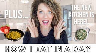 How I eat In a Day for Vegan Weight Loss - PLUS MY NEW KITCHEN!!