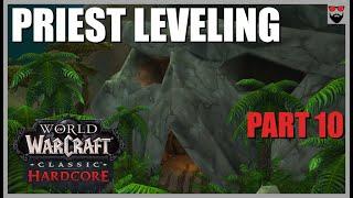 World of Warcraft Classic Hardcore - Waling Caverns Healing - Priest Part 10  - Doomhowl US Gameplay